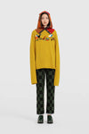 YANYAN KNITS Fall/Winter 2025 Pullover Sweater YYK-YYW25-1322-HUANG Yellow (YYW25-1321 YYW25-1322)